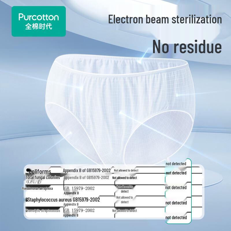 All Cotton Time Women's Disposable Underwear