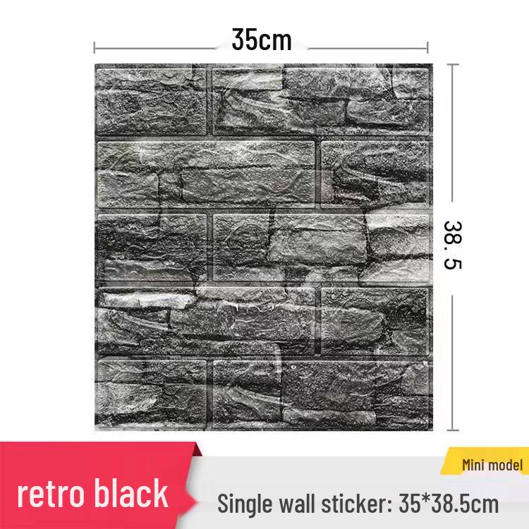 3D Waterproof Foam Wall Stickers for Ceiling and Background Decoration