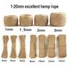 High-Quality Bangladeshi Jute Twisted Hemp Rope