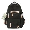 Schoolbag Korean version ins new high-value college style simple backpack couple light travel mountaineering large-capacity backpack