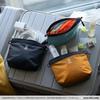 DOD (Dee-O-Dee) Mitsu-Wake Pouch, 3 Compartments, Lightweight, Water-Repellent, Travel Pouch, Small Item Organizer, Camping, Travel, Washable,