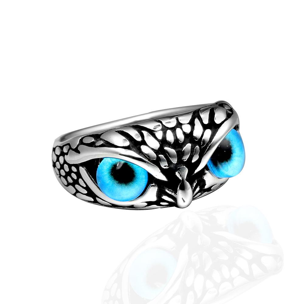 Personality Trend Ring, Vintage Halloween Owl Ring, European and American Ring 2026
