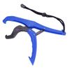 Fishing Gripper Gear Tool ABS Grip Tackle Holder Fish Clamp with Adjustable Rope (Blue, S)