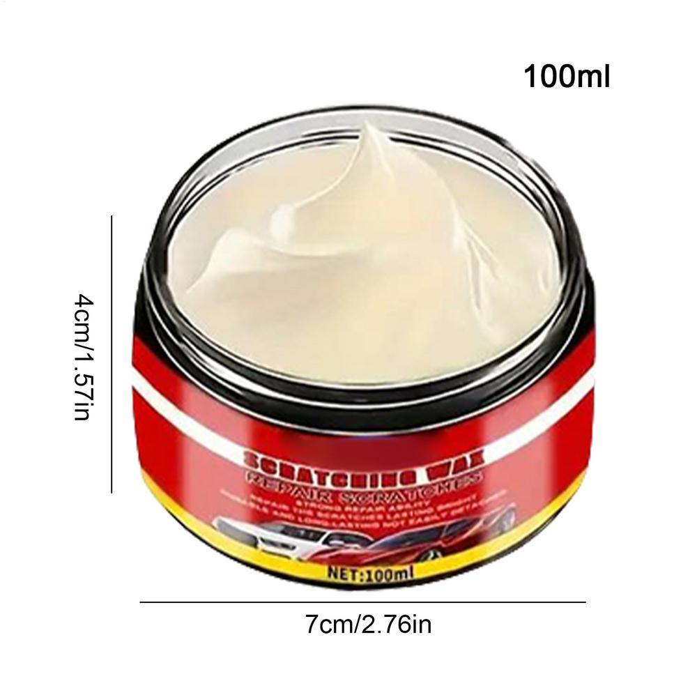 Cire de réparation des rayures de voiture Retouche instantanée Protection de peinture longue durée Rayures mineures Application facile Crème restauratrice de peinture