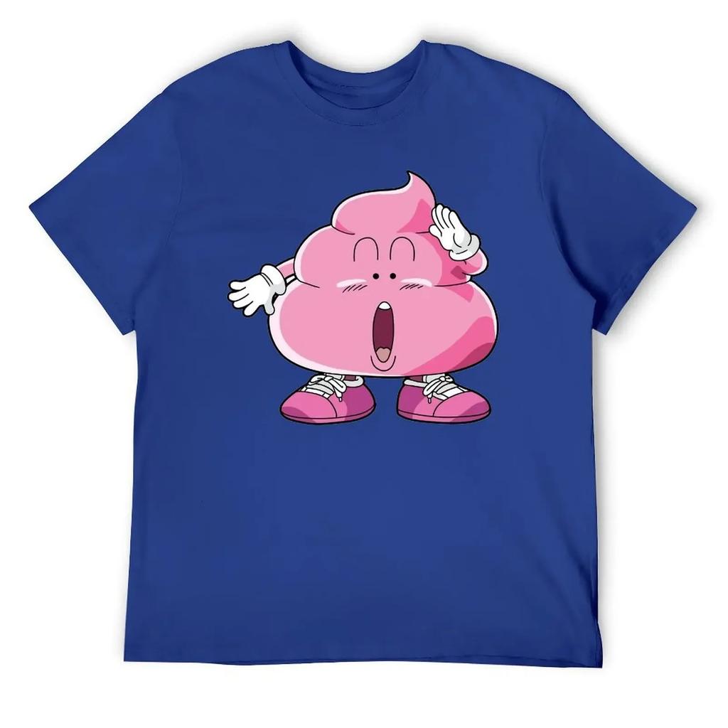 Motion T-shirts  Vintage Humor Graphic Leisure USA Size Poop Retro Japanese Dr Slump 3 Fresh T-shirt harajuku graphic