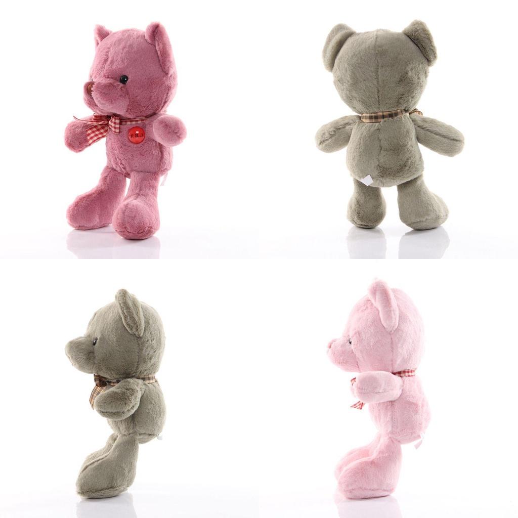 Colorful 25cm Anime Teddy Bear Plush Doll Soft Cute Comfortable Gift For Birthday More!