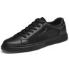 Fashion Luxury Brand Men's Shoes Fashion Breathable Skateboard Tenis Masculino Genuine Leather Casual Flats Comfort New Men Sneakers