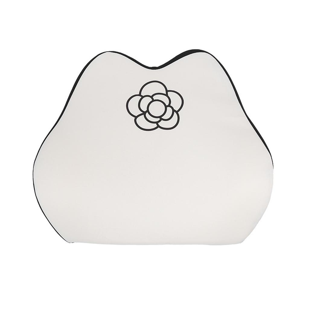 Camellia Opěrka hlavy do auta Paměťová pěna Polštář na krk pro léto Pohodlný bederní polštář s Vlastnostmi