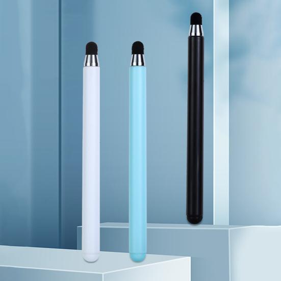 Telescopic Metal Teaching Pointer Universal Touchscreen Stylus High Sensitivity Portable Felt Tip Stylus Pen for Online Class Whiteboard Large Screen