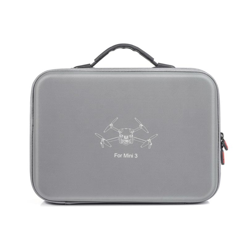 Travel Carrying Case Box for Mini 3 Drones PU Shoulder Bag Portable Storage Pouch Wear-resistant Organiser