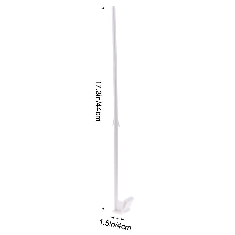 10Pcs Flag Holder Car Window Flagpole Clip-On Nation Support Poles Car Fix Flagpole Vehicle Flag Support Car Parade Flagpole