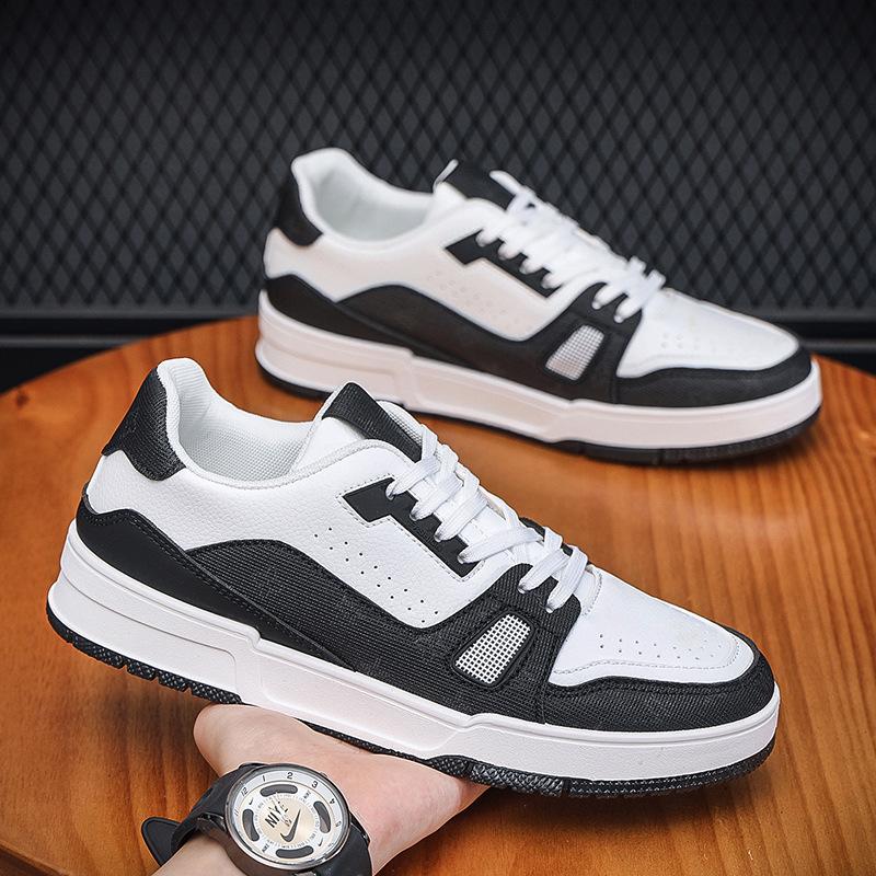 Autumn Winter New Men Round Toe Lace Up Casual Shoes  High-quality Thick Sole Height Increasing Sneakers Fashion Men Shoes