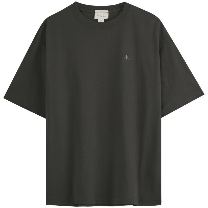 Calvin Klein logo-embroidered T-shirt 40HM229-1