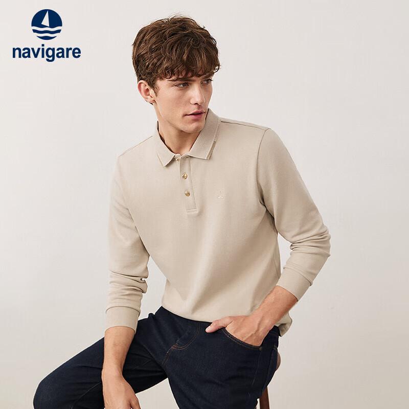Navigare Men's Long-Sleeve Polo Shirt 1335024503
