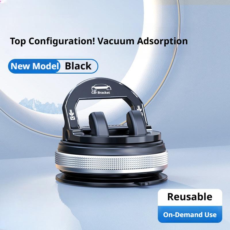 SEAMETAL  Car Phone Holder Vacuum Suction 360-Degree Rotation Automatic Lock Universal Horizontal Vertical Stand