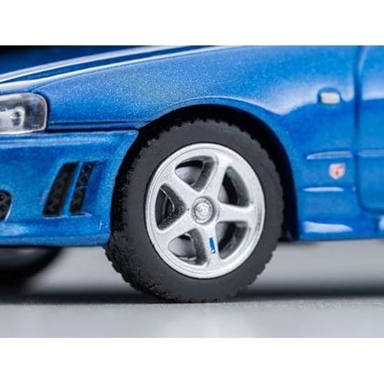 TOMYTEC Tomica Limited Vintage Neo 1 64 LV-N353b Nissan Skyline 2-Door Sports Coupe 25GT TURBO Optional Parts Blue 2000 Model Finished Product 335306