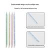 Crystal Rhinestone Cuticle Pusher & Nail Cleaner - Multifunctional Double-Headed Nail Tool.