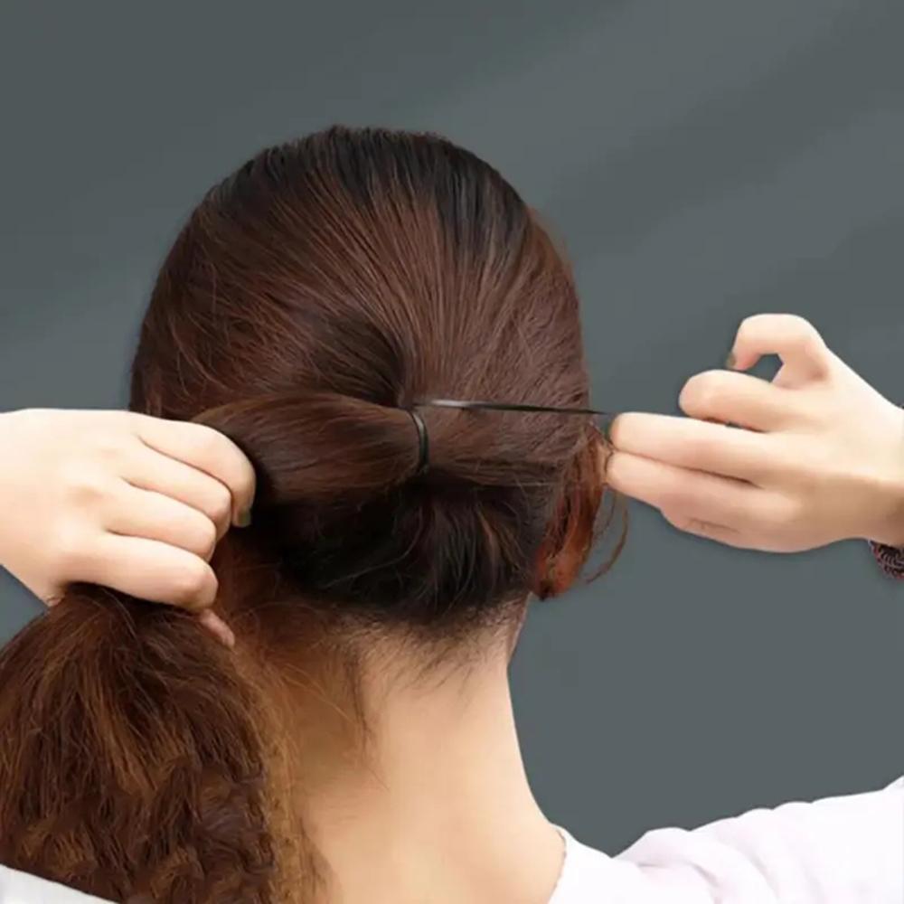 1000/2000pcs Colour Children Disposable Rubber Band Black Transparent High Elasticity No Harm to Hair Hair Accessories Headband