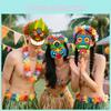 Mask Hawaiian Theme For Halloween Party Decorations Role Play Stage Performance