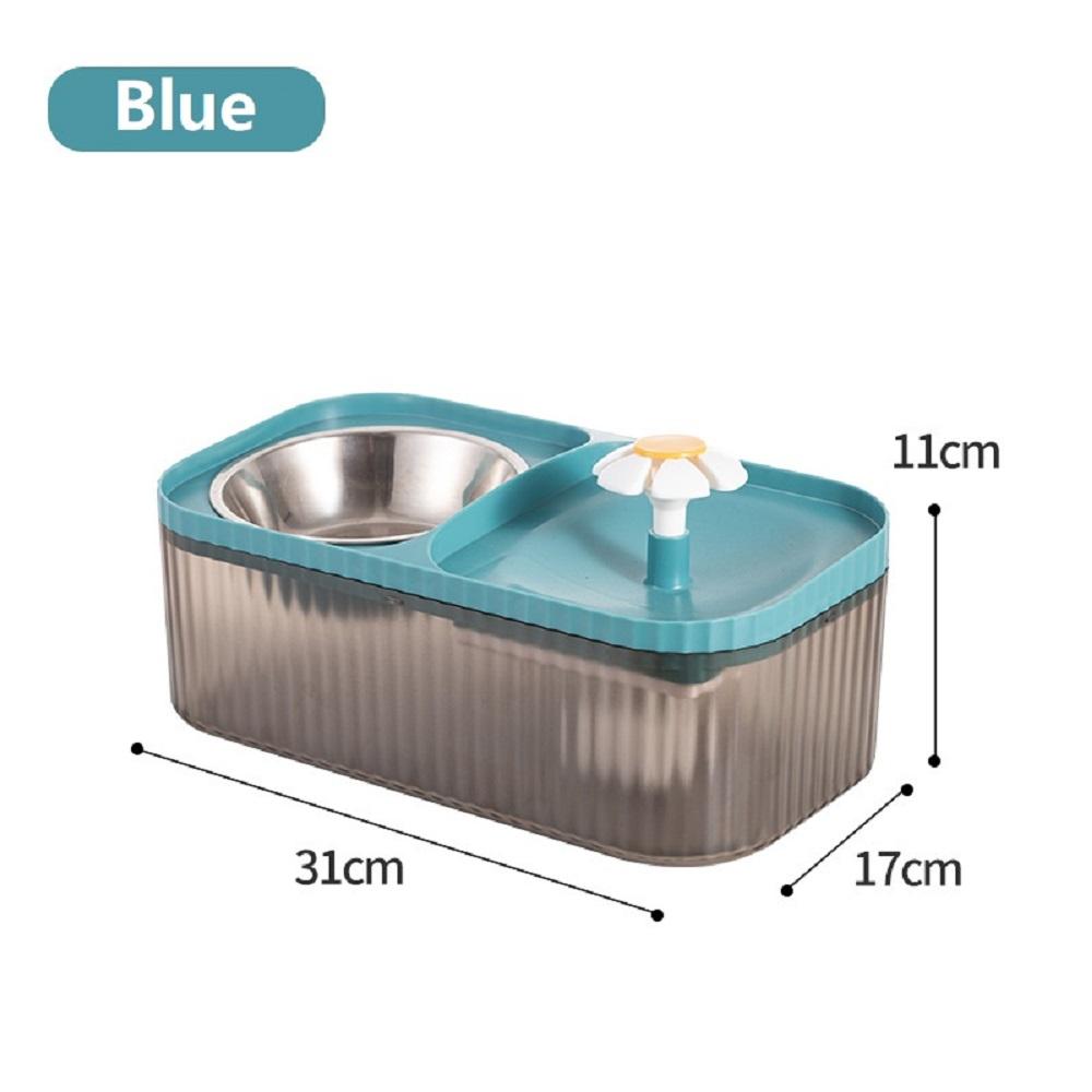 100 uncji/3L fontanna miska dla kotów wewnątrz kota artykuły do karmienia i podlewania automatycznego dystrybutora wody dla zwierząt