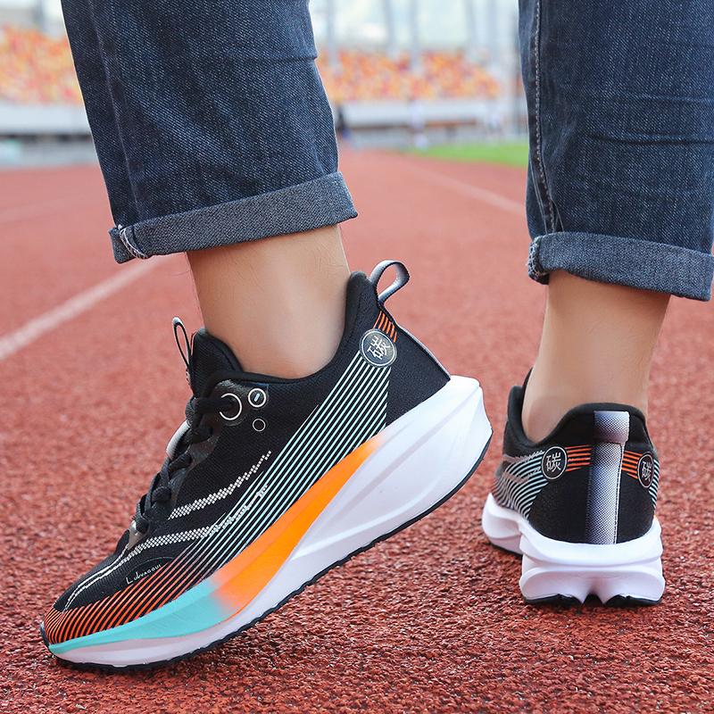 Breathable Running Sports Shoes Unisex Anti-slip Trainers Lightweight Comfort Outdoor Sneakers for Jogging Fitness Exercise
