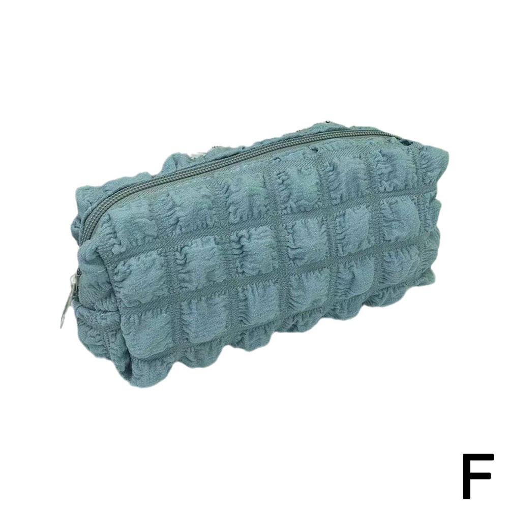 Stor Kapacitet Fluffig Pennfodral Stationär Förvaringslåda Mjuk Hållbar Bärbar Pennfodral Kosmetikaväska Sminkväska Skolmaterial