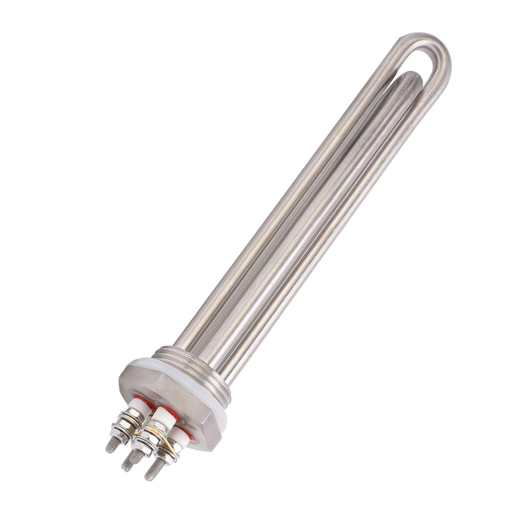 Immersion Water Heater Stainless Steel 1 NPT Thread Portable Quick Heating Electric Tube24V 600W