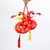 Tassels Snake Mascot Hangings Flower 2025 New Year Toys Lovely Snake Dolls Pendant  Students