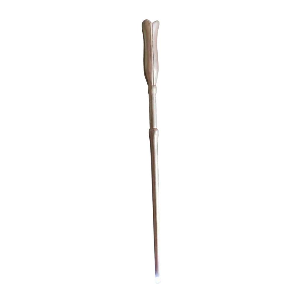 Harry Potter Magic LED Wand Set: Dumbledore & Hermione's Luminous Wands - Perfect Halloween Toy
