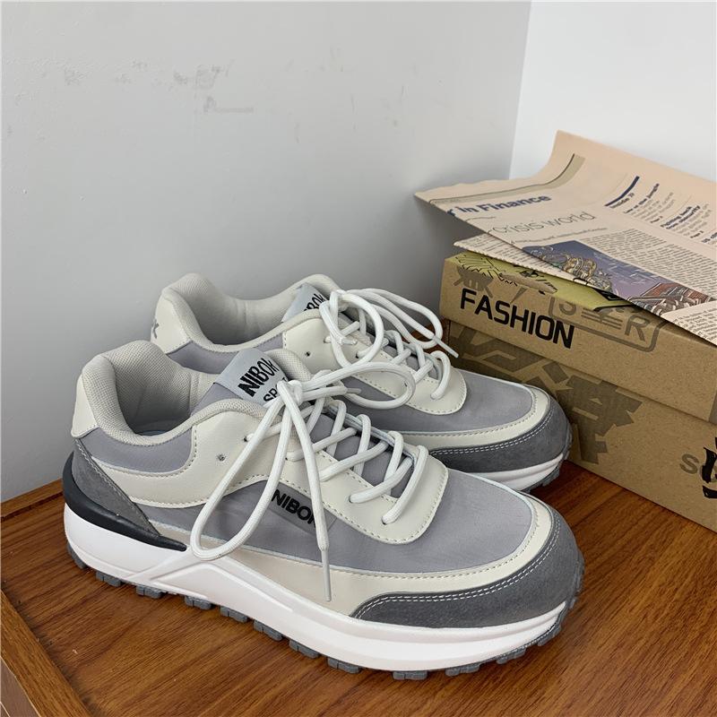 

Чоловічі баскетбольні кросівки Trend на повітряній подушці з амортизацією та високоякісне спортивне взуття для бігу 40 сірий колір