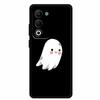 Coque For OPPO A5m A5i Pro Case Cartoon Cat Black Silicone TPU Soft Phone Case For OPPO A5 5G 4G Global Back Cover Case Funda