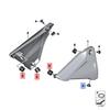 Battery Covers Rubber Gasket Kit accessories moto For BMW R1200GS 2013-2019 R1250GS 2019-2023 R1200R K53 R1200RS K54 2015-2018