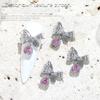 Nail Charms Exquisite 3D Accessories with Zircon DIY Nails Art Manicures for Salon or Home Use