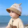 Breathable Mesh Summer Baby Bucket Hat - Sun Protection for Boys & Girls
