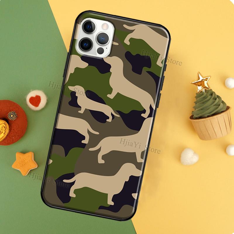 Dachshund Teckel Dackel Dog Silicone Case For iPhone 13 12 Mini 11 14 Pro Max 7 8 Plus X XS Max XR 5S SE 2020 Back Cover