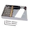 L Shaped Electric Guitar Bridge Saddle Fixing Guitar Bridge Guitar Bridge 6 Strings Electric Guitar Bridge Screws Set
