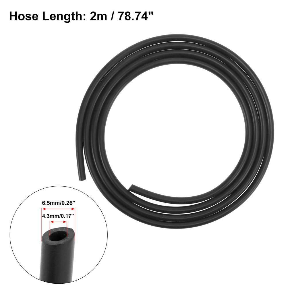 X AUTOHAUX Spolarmunstycke 2m Spolarvätskeslang Ersätter 4 Kopplingar 85381-12300 Kompatibel med Toyota Scion Lexus 7st