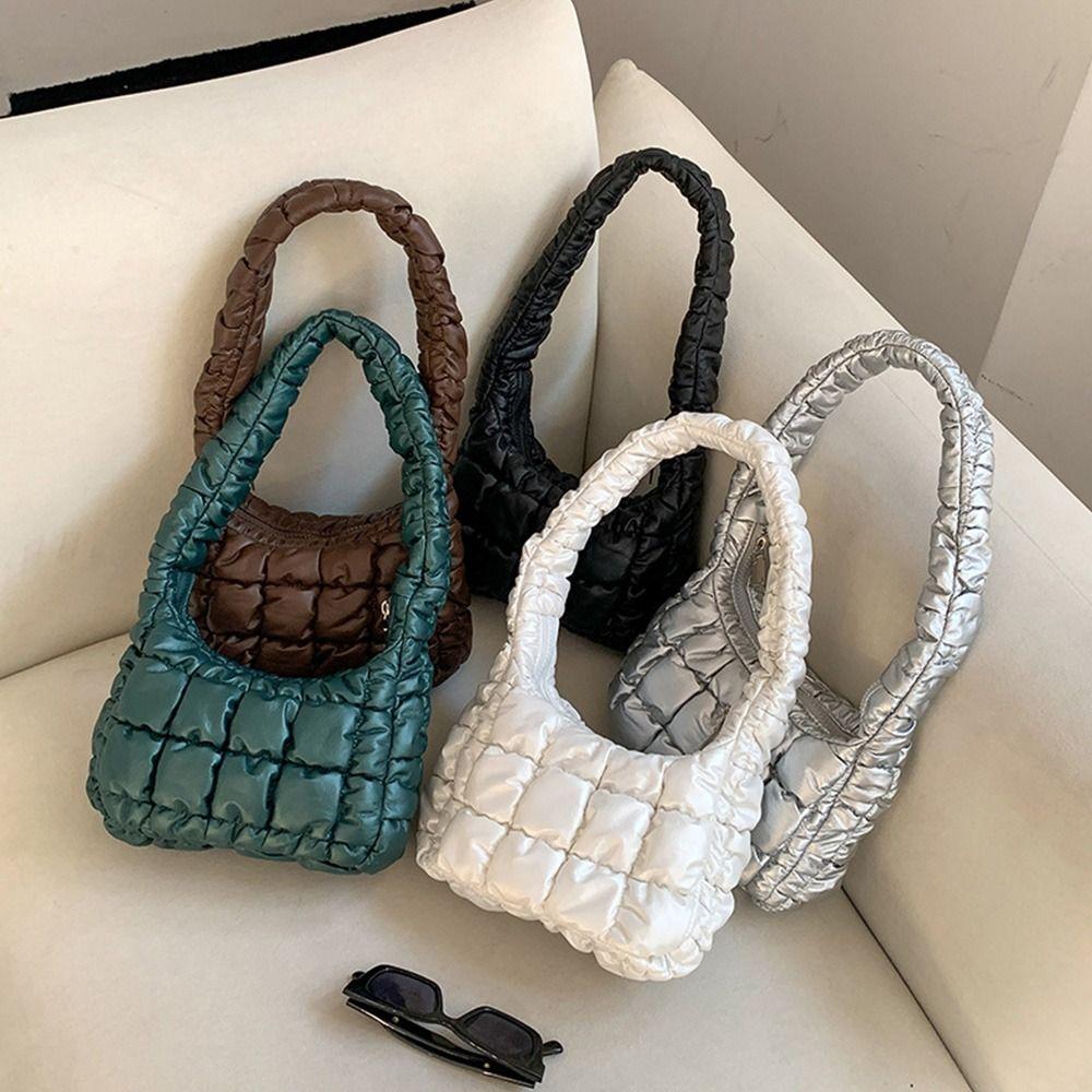 

Soft Cloth Books Purse Underarm Bag Woman Girls Handbag Cloud Shoulder Bag Tote Shopping Bags