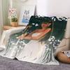 1Pc Ayliva Print Flannel Blanket, High Quality Comfortable for All Seasons, Warmth and Comfort, Perfect for Christmas Gifts