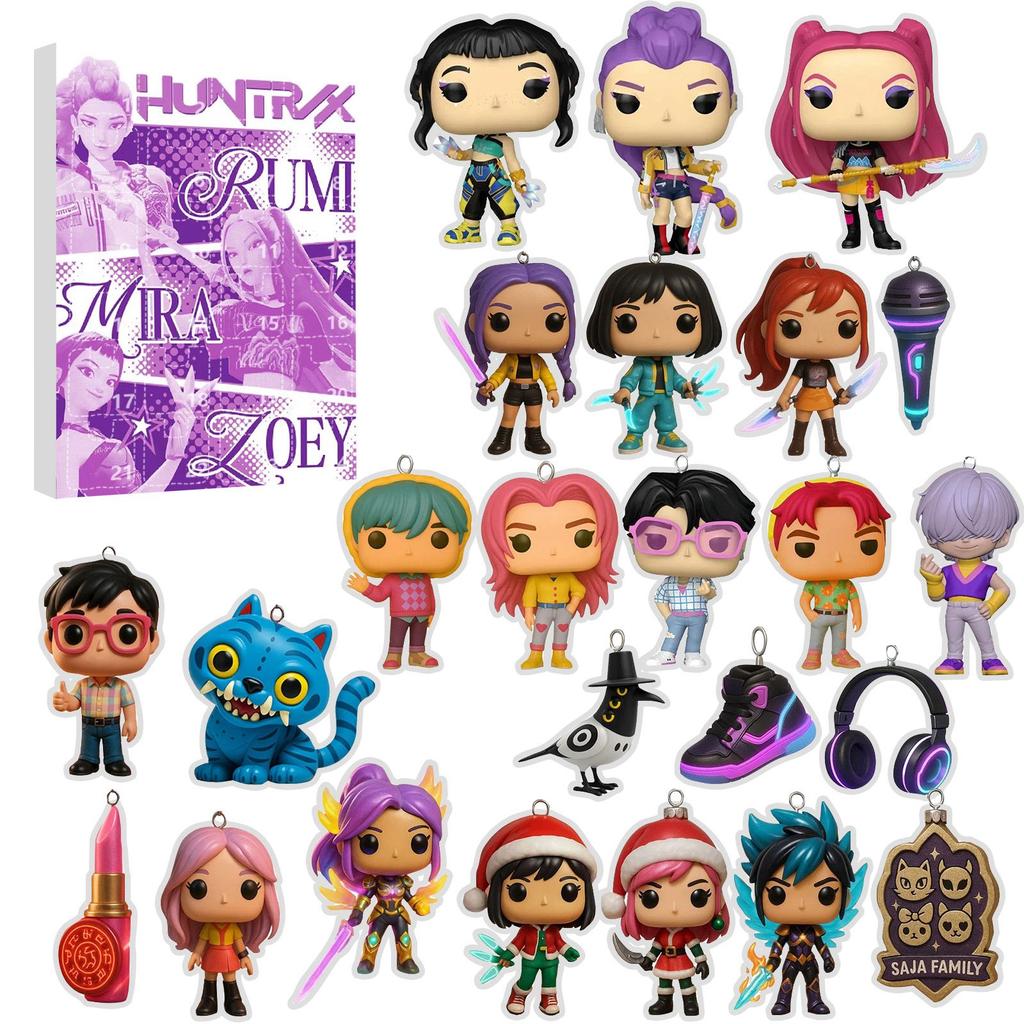 2DArrival Calendar Includes 24 Arrival Calendars, Countdown Calendar, And Surprise Collectibles