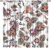 Insulated Colorful Floral Curtains Vintage Tribal Ethnic Abstract Paisley Mandala Pattern Print Bedroom Curtain Boho Polyester Washable Sleeping Area
