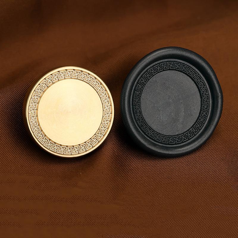 Matte Photo Frame Stamp Sealing Wax Stamp Head Fire Paint Lacquer Copper Seal Wax Stamp Heads Envelope Wedding Party Invitation