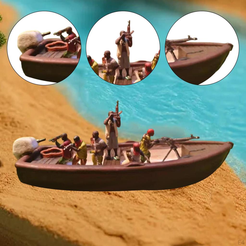 6 Miniature Figures At 1:64 Scale, Diorama Scenery, Decoration for Role-Playing Games, Indoor DIY