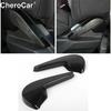 Interior Seat Adjust Switch Decoration Cover Trim For Ford F150 15-20 Black Wood