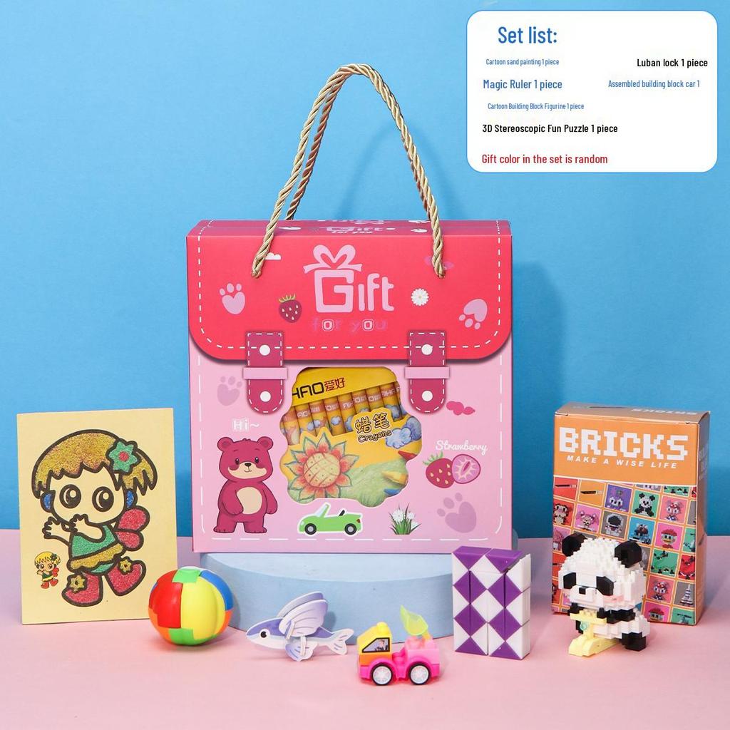 Back-to-School Gift Box: Ideal for Boys & Girls, Birthday Favors, Sharing Gifts, Rewards, Kindergarten & Primary School Students