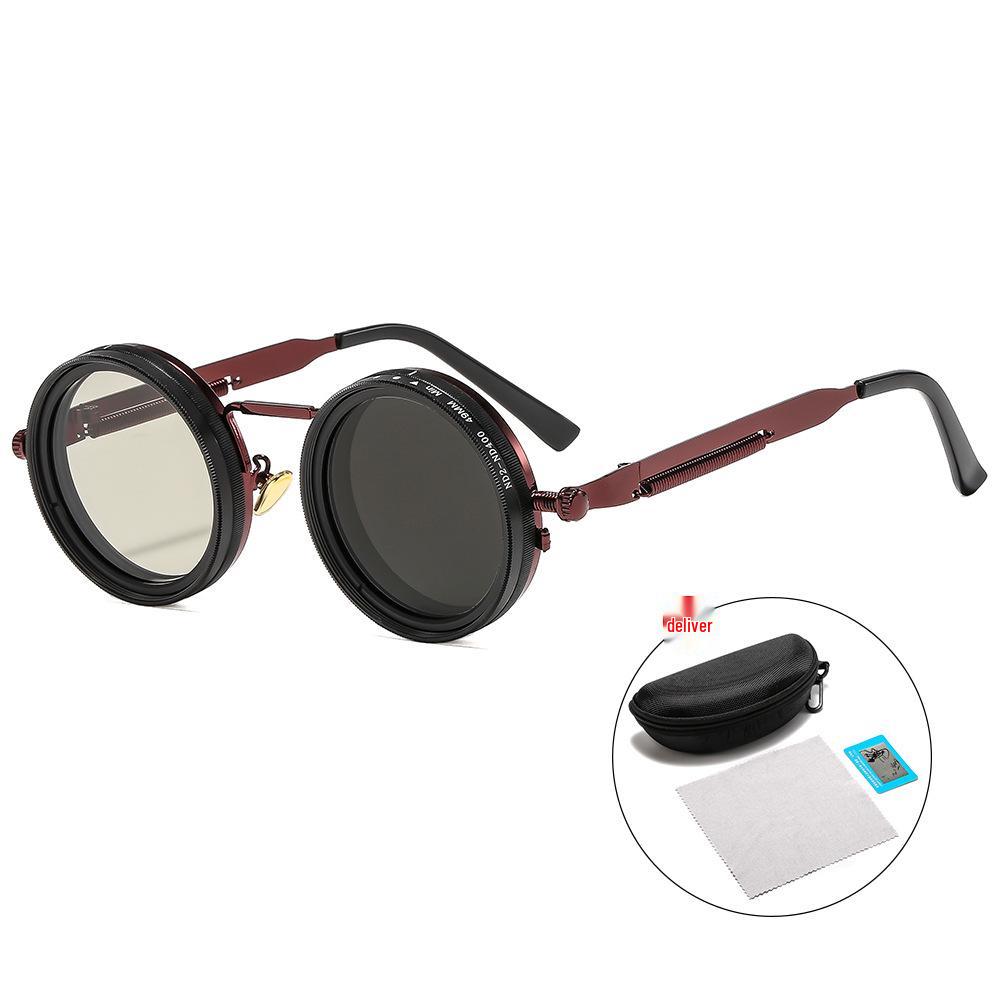 9-Stop Adjustable ND Filter Sunglasses: Polarized for Fishing, Driving & Style