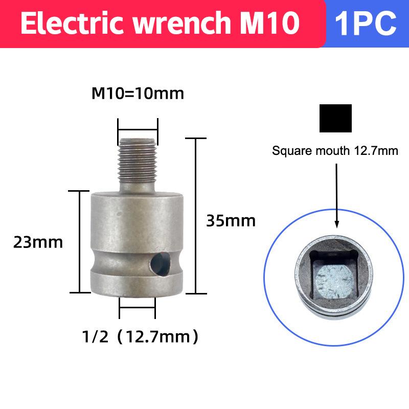 Bohrfutter Schnellwechseladapter 1/2 3/8 Gewinde Schlagschrauber Umbau Sds-Plus Sechskantaufnahme Vierkant Weiblicher Adapter