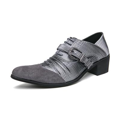 Fashion Leather Shoes Man Casual Loafers Luxury Design Slip On Male Dress Shoes Leisure Style Big Size Good Wear-resistant Sole