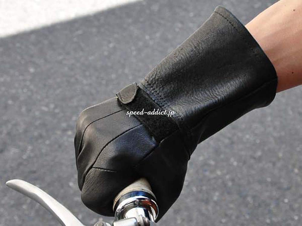 NAPA Deerskin Thinsulate Leather Gauntlet Size Winter Gloves, Black, L,