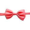 Solid Color Bow Hairpin & Ribbed Headband Set for Girls